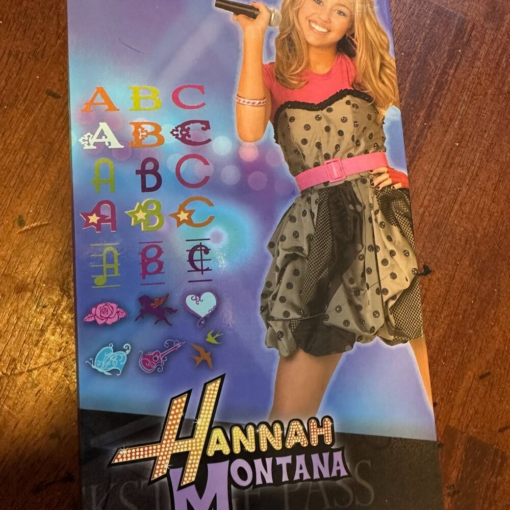 Hannah Montana  Font Cartridge